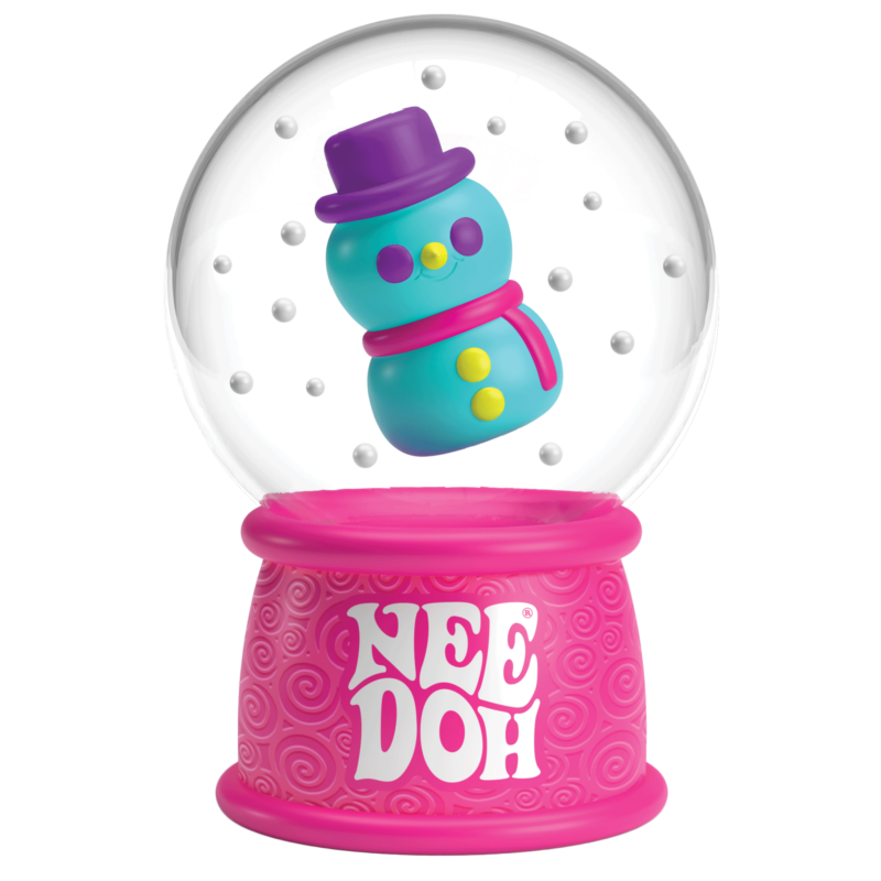 NeeDoh Squish N Flow Snow Globe - US 1538