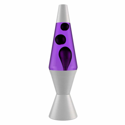 14.5’’ LAVA Lamp – Black &amp; Purple - US 3482