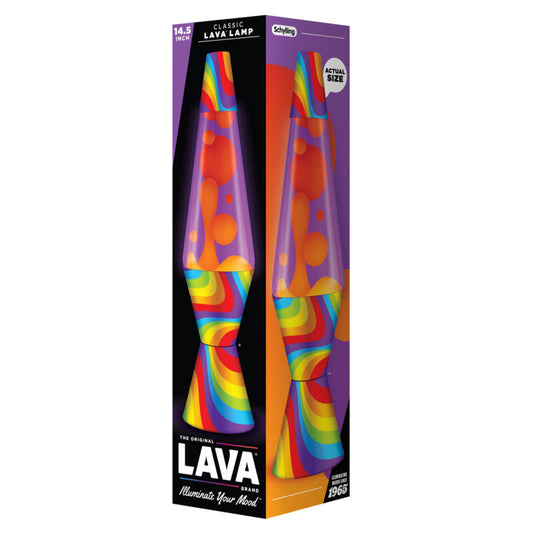 14.5″ Lava Lamp Flowing Color Bands - US 5210