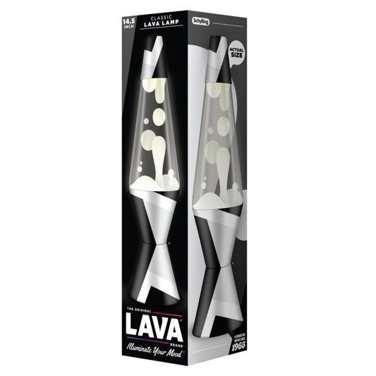 14.5″ Lava Lamp Polygonal White Tone - US 6006