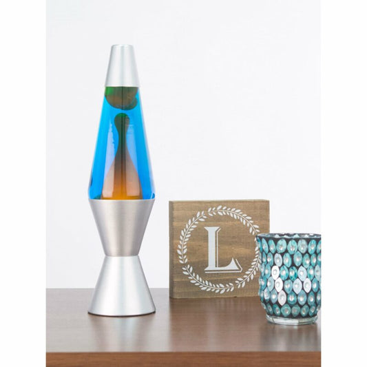 14.5” LAVA Lamp – Orange/Blue/Silver - US 8671