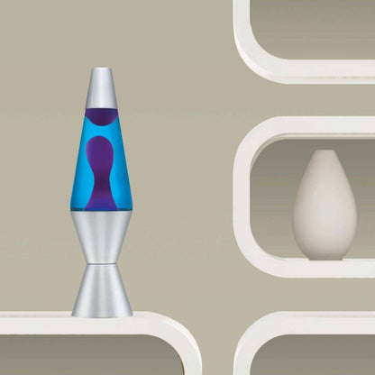 14.5″ LAVA Lamp – Purple/Blue/Silver - US 7308