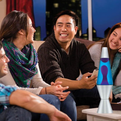 14.5″ LAVA Lamp – Purple/Blue/Silver - US 7308