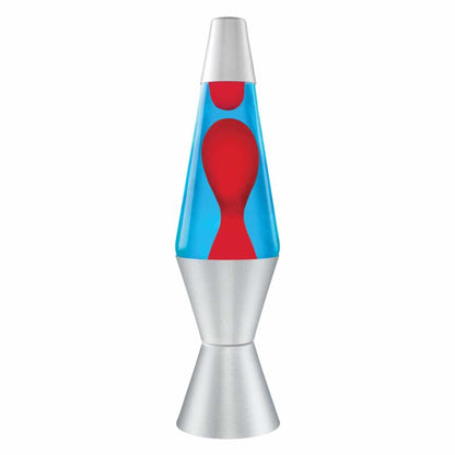 14.5″ LAVA Lamp – Red/Blue/Silver - US 5676