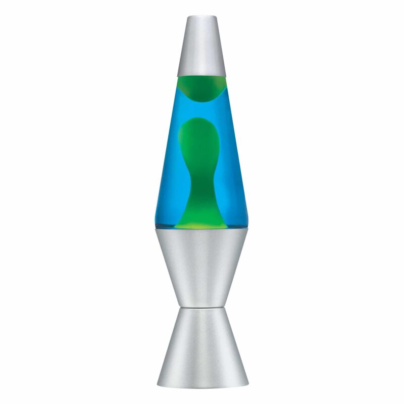 14.5” LAVA Lamp – Yellow/Blue/Silver - US 3487