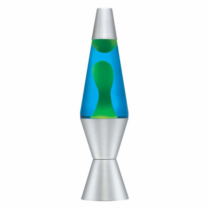 14.5” LAVA Lamp – Yellow/Blue/Silver - US 3487