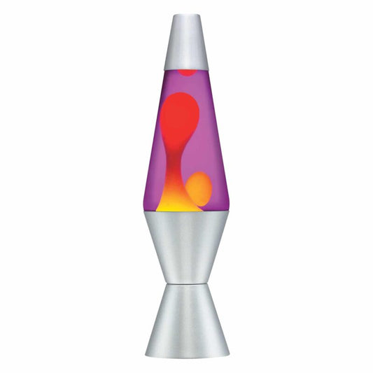 14.5” LAVA Lamp – Yellow/Purple/Silver - US 2705