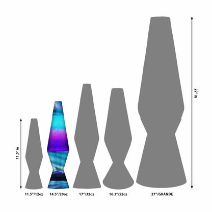 14.5″ LAVA Lamp Colormax Northern Lights – Glitter - US 3913