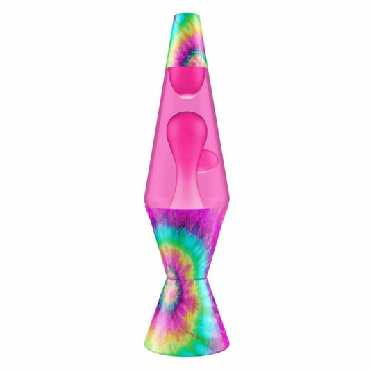 14.5″ LAVA Lamp – Tie Dye Pink Spiral - US 6609