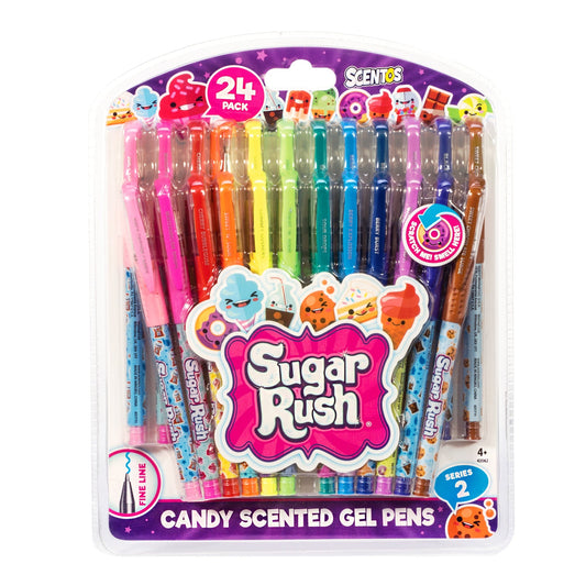 24 Sugar Rush Gel Pens – Scented - US 9351