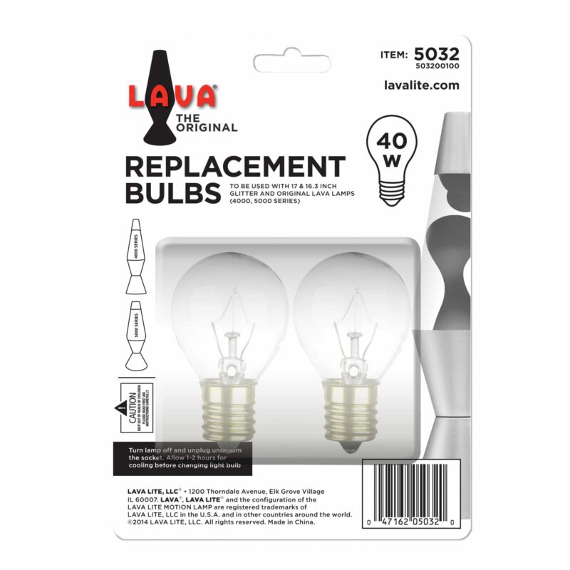 40W LAVA Lamp Light Bulb A15 - US 4381