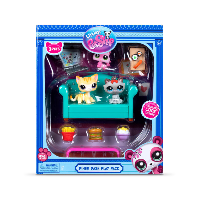 Littlest Pet Shop Diner Dash Play Pack - US 8078