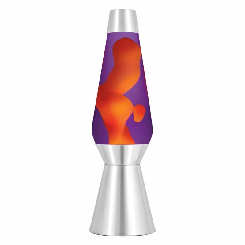 27″ LAVA Lamp Grande – Yellow/Purple/Silver - US 2550