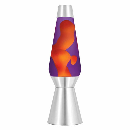 27″ LAVA Lamp Grande – Yellow/Purple/Silver - US 2550