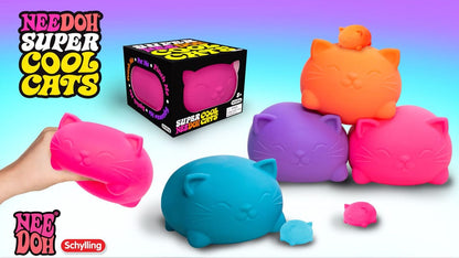 Super NeeDoh Cool Cats - US 6711