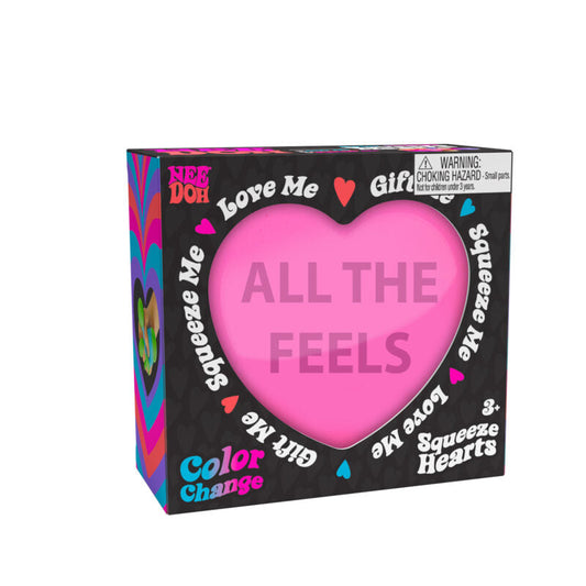 NeeDoh Color Change Squeeze Heart - US 4248