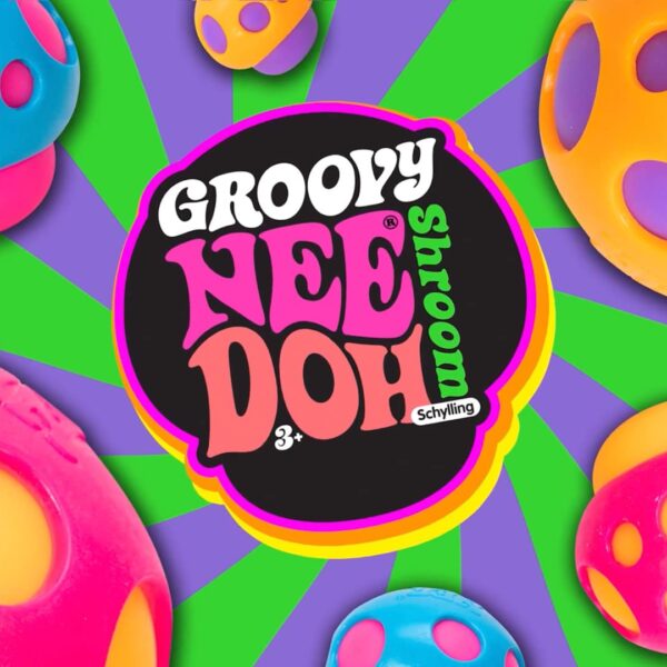 NeeDoh Groovy Shroom - US 7808
