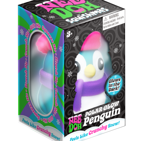 NeeDoh Polar Glow Penguin - US 2666