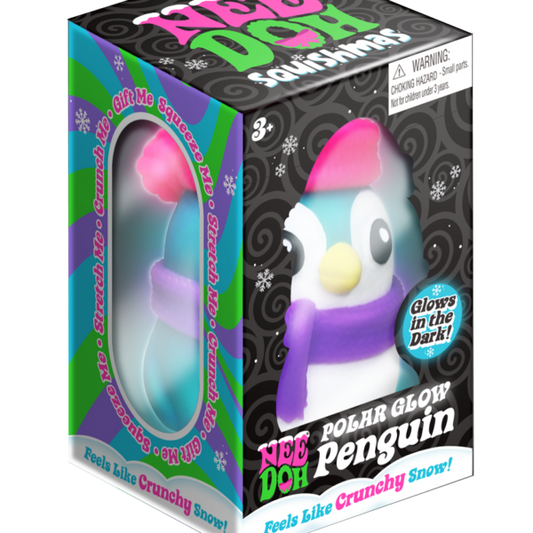 NeeDoh Polar Glow Penguin - US 2666