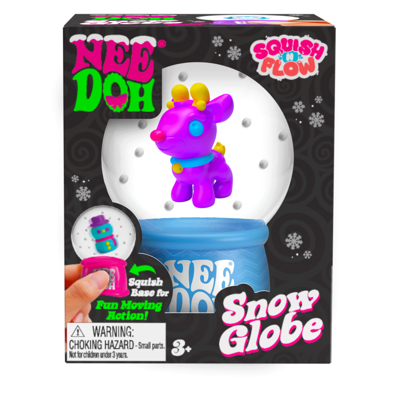 NeeDoh Squish N Flow Snow Globe - US 1538