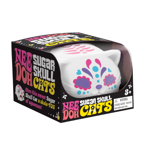 NeeDoh Sugar Skull Cats - US 5556