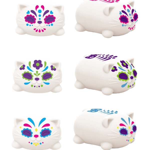 NeeDoh Sugar Skull Cats - US 5556