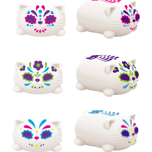 NeeDoh Sugar Skull Cats - US 5556