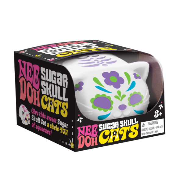 NeeDoh Sugar Skull Cats - US 5556