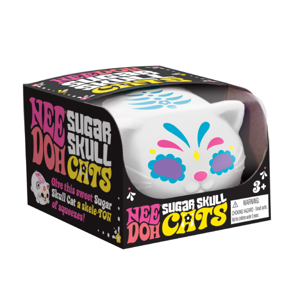 NeeDoh Sugar Skull Cats - US 5556